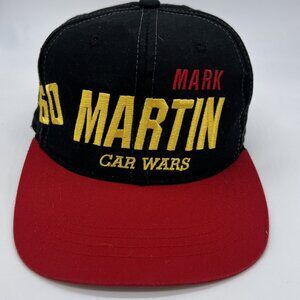 Vintage Mark Martin Car Wars Nascar Snapback Youth Hat